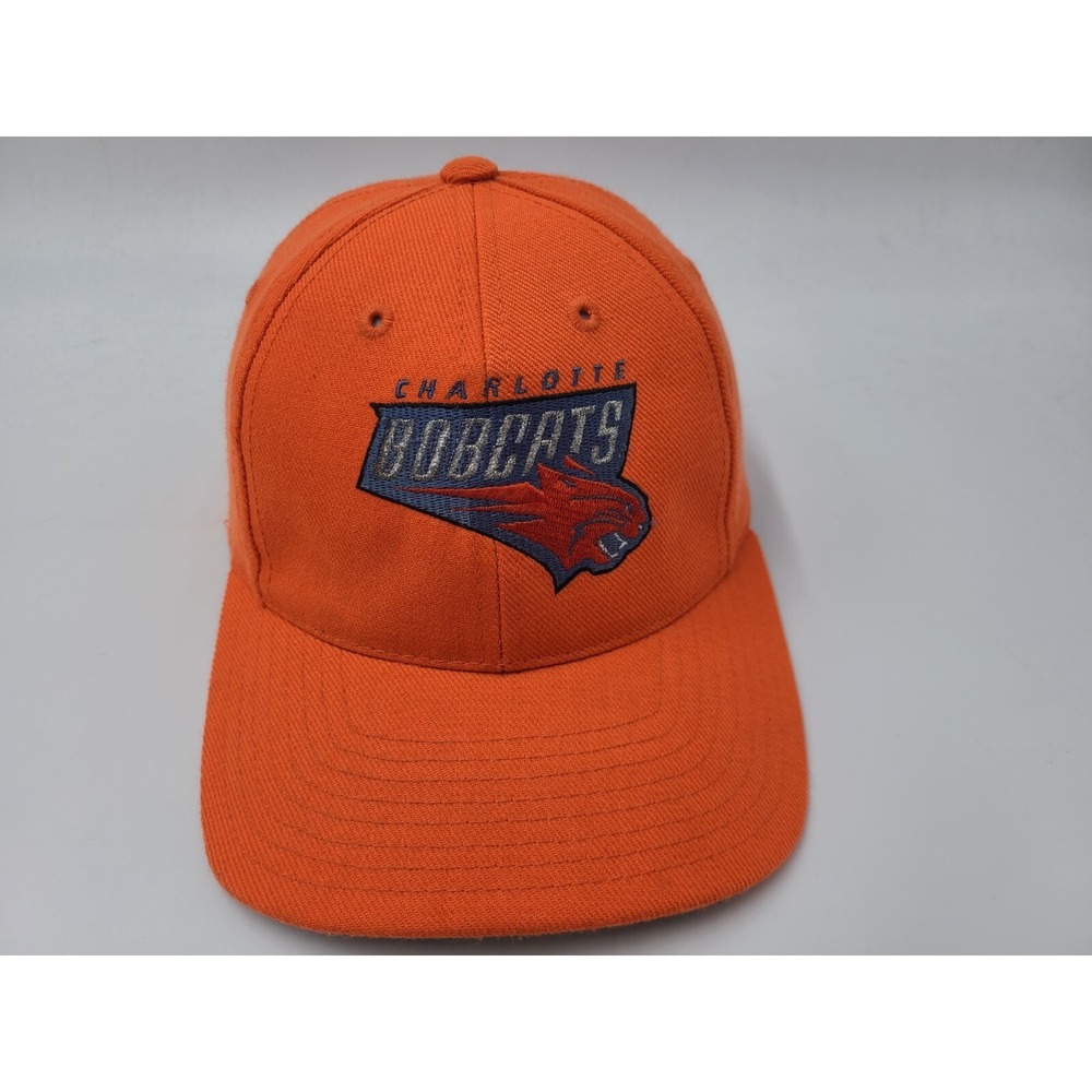 Vintage Charlotte Bobcats Reebok Snapback (Seems Small)‎ Hat Cap NBA Basketball